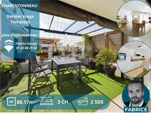 t4 à la vente -   94700  MAISONS ALFORT, surface 88 m2 vente t4 - UBI428407601